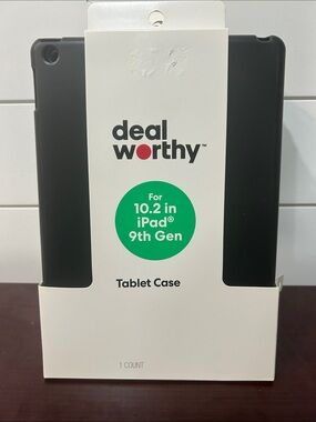 Dealworthy 10.2-inch iPad 9th Gen Tablet Case - Black